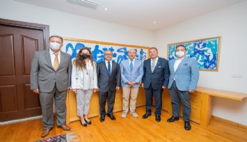 Başkan Soyer İzmir’in UNESCO’ya aday gösterilen bölgeleri için lobi desteği istedi