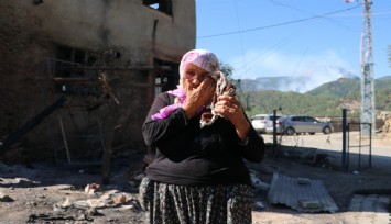 Fatma Teyze, gözyaşlarıyla yardım istedi: 10 yıl önce bakkal dükkanı dün de evi yandı