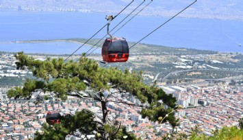 Balçova Teleferik Tesisleri yangın tedbirleri kapsamında bir hafta süreyle kapatıldı