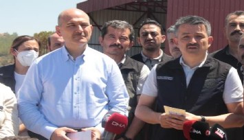 Orman yangınlarında son durumu Bakan Pakdemirli ve Bakan Soylu açıkladı