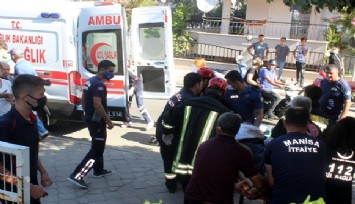 Feci kaza: Yolcu treninin çarptığı motosiklet sürücüsü ağır yaralandı