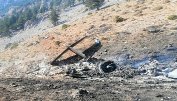 Düşen yangın uçağında 8 personelin hayatını kaybettiği açıklandı