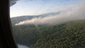 İzmir’deki orman yangını 14 saat sonra kontrol altına alındı