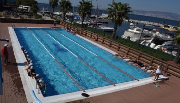 Marina İzmir’de iki ayda 5 bin çocuk yüzme öğrendi