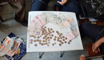 Yakalanan dilencinin bir günlük kazancı zabıtaları bile şaşırttı