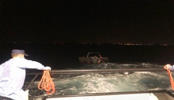 İzmir açıklarında 8 düzensiz göçmen kurtarıldı  