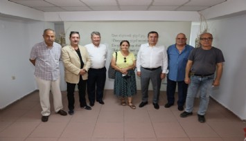 Güzelyalı ve Hatay Bölgesi muhtarları ile buluşan Başkan Batur: Semt merkezleri ekim ayı içinde açılacak   