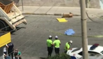 Yaşlı kadın yolun karşısına geçmek isterken kamyon çarpınca hayatını kaybetti