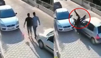 Akıl almaz kaza: Yayalar havada uçuştu