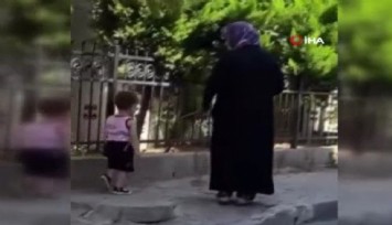 Çocuğun beline ip bağlayıp sokakta dolaştırdı