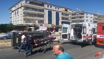 Rakıyı su sanıp kazazedelerin başına döktü