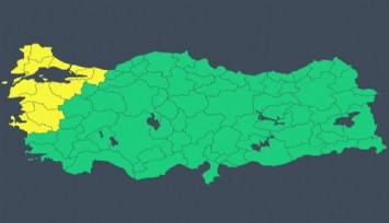 Meteoroloji'den aralarında İzmir’in de bulunduğu 12 il için 'sarı' uyarı