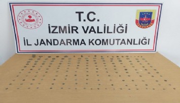 Jandarmanın dikkati tarihi eser vurgununu önledi