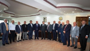 Esnaftan Başkan Batur’a destek teşekkürü