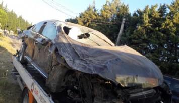 Aliağa’da feci kaza