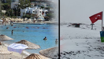 Bodrum'da deniz keyfi, Doğu'da kar kabusu