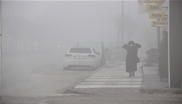 Manisa yeni yıla sis altında uyandı  