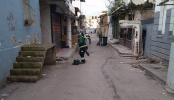 Konak’tan Roman mahallelerinde Temizlik harekatı   