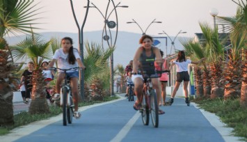 Aydın Büyükşehir'den bisiklet ve yürüyüş yolu