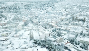 Denizli'nin 4 ilçesinde eğitime kar engeli