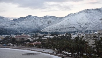 Marmaris’te alışılmadık manzara