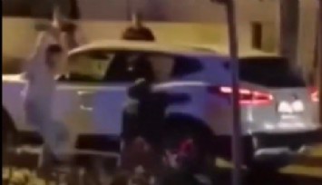 İzmir'de dehşete düşüren olay: Yol vermeyince kafasına kaldırım taşıyla vurdu