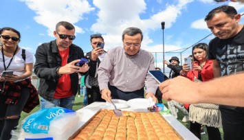 Konak Belediyespor’dan  Sezona baklavalı başlangıç