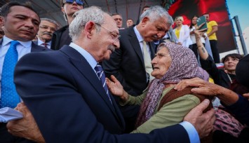 Kılıçdaroğlu: Yetkiyi verin Türkiye’yi büyütelim