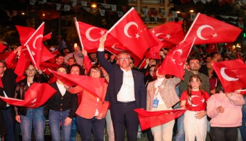 Gaziemir sabaha kadar uyumadı