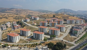 Bergama'nın ilk TOKİ konutlarında anahtar teslimi başladı