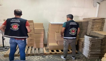 İzmir’de binlerce şişe sahte alkol ele geçirildi
