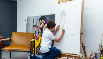 Beşinci sınıf öğrencisinden sanat eserleri