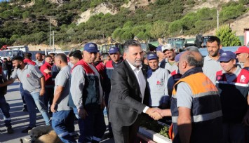 Başkan Sandal, işçilerle buluştu: 'Biz büyük ve güçlü bir aileyiz'
