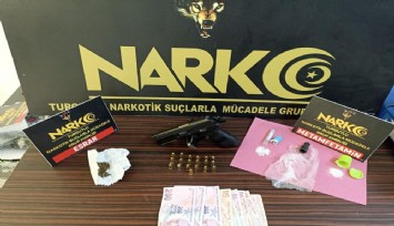 Manisa'da 5 adrese uyuşturucu baskını: 4 kişi tutuklandı