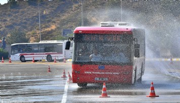 ESHOT şoför adaylarına sıkı eğitim