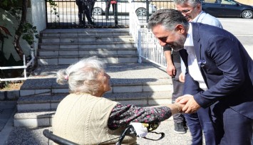Başkan Sandal’dan huzurevine anlamlı ziyaret