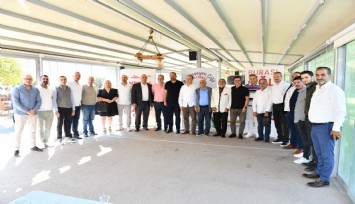 Başkan Gümrükçü’nün esnaf buluşmaları hız kesmiyor