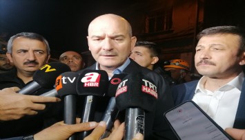 Bakan Soylu'dan deprem açıklaması