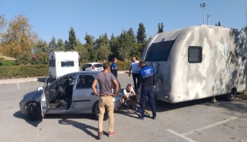 İnciraltı Kent Ormanı’ndaki karavanlar kaldırıldı
