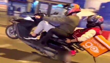 Kuryeden tehlikeli hareketler
