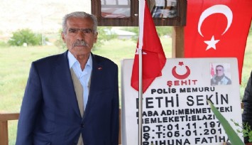 İzmir’in kahramanı Şehit Fethi Sekin’in babası hayatını kaybetti 