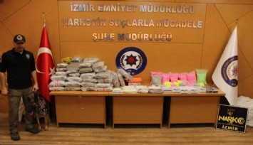 İzmir'de unlu mamüller deposunda uyuşturucu ticareti, polis takibinden kaçamadı