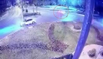 Ölüme götüren kaza kamerada