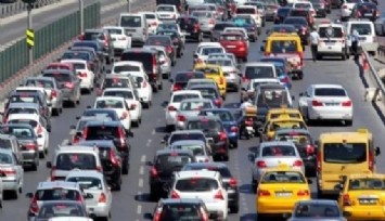 İzmir'de trafiğe kayıtlı araç sayısı 1 milyon 634 bin 158 oldu  