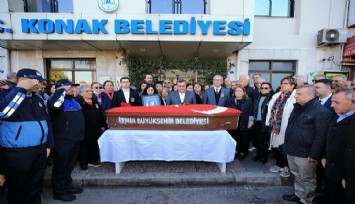 Nurten Serhadbeyi’ne Konak Belediyesi’nde son veda