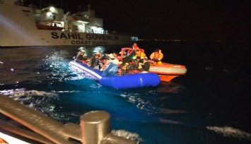 İzmir’de 42 göçmen yakalandı, 37 göçmen kurtarıldı