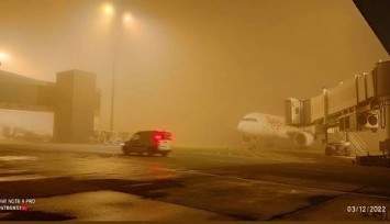 İzmir'de hava ulaşımına sis engeli: Bazı uçak seferleri iptal edildi
