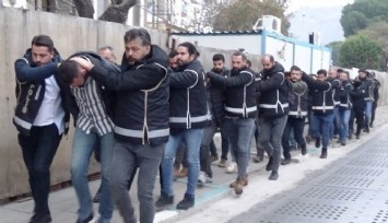 İzmir merkezli ‘silindir’ operasyonunda 25 tutuklama  