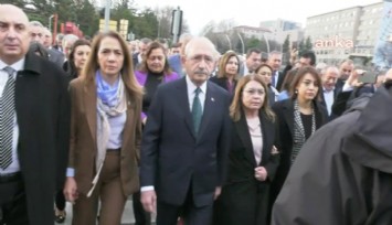 CHP, Hiranur Vakfı skandalı için adalet sarayına yürüdü