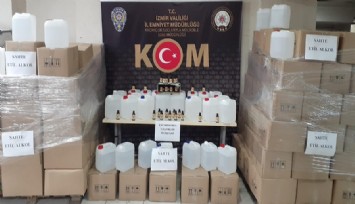 Yakalanmasalardı İzmirlileri yılbaşı öncesi zehirleyeceklerdi: Dezenfektan fabrikalarında sahte etil alkol üretmişler  